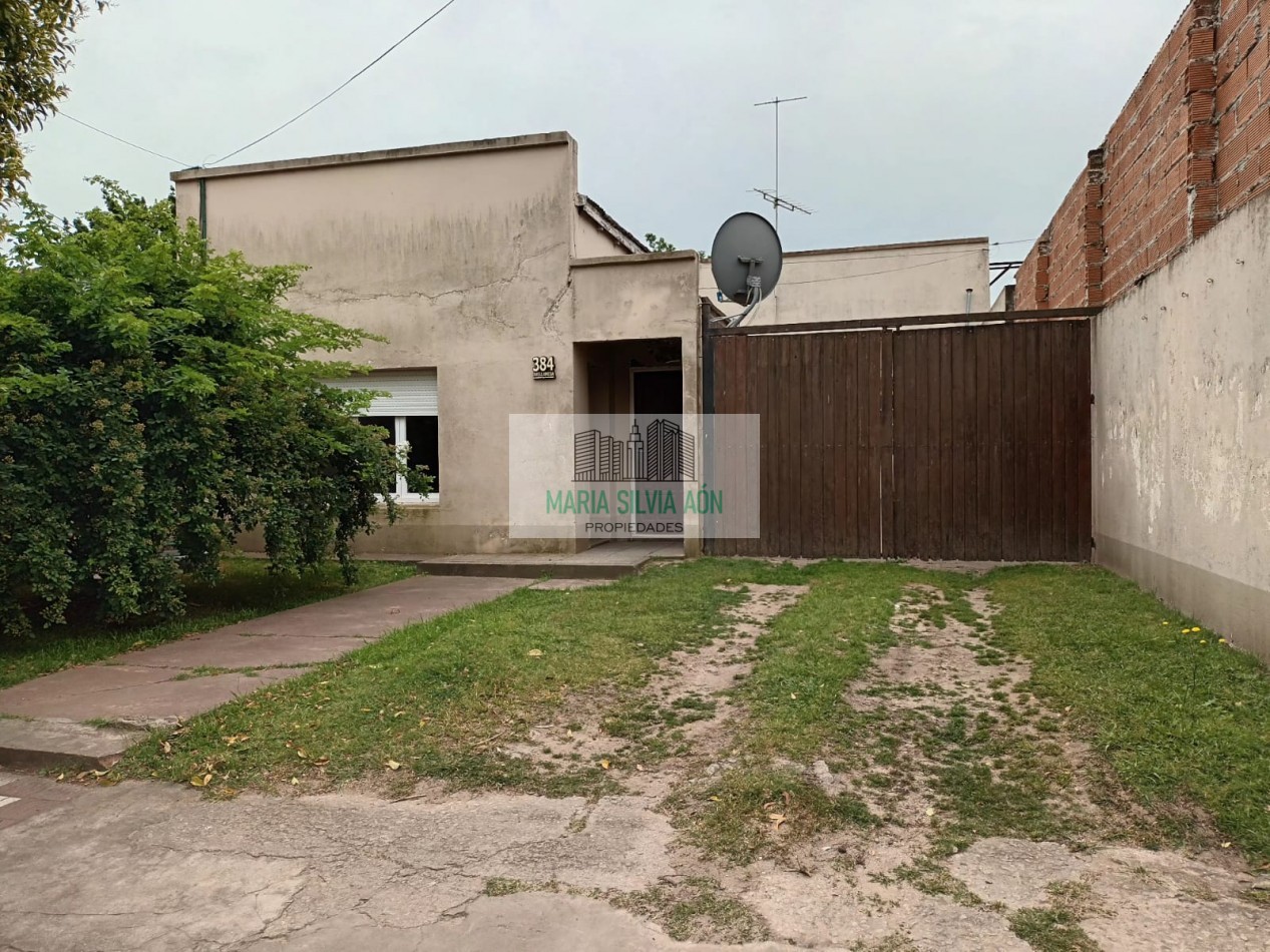 VENTA /PERMUTA CASA CON GALPON  EN CORONEL VIDAL CENTRO